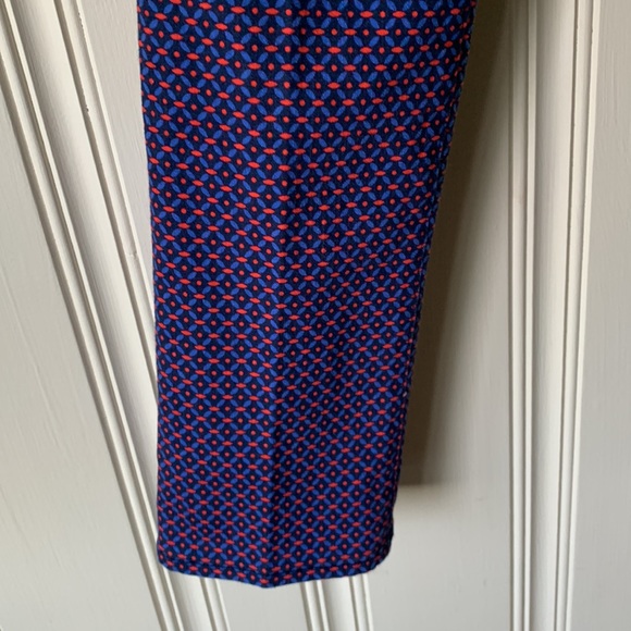Tory Burch Pants Blue/Red 25W - Picture 3 of 8